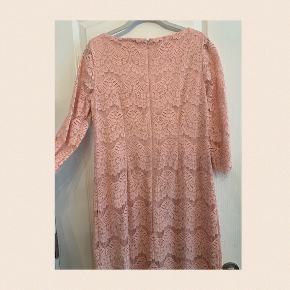 Jessica Howard - Pink Lace Dress - Size 6 - worn once - Picture 3 of 7